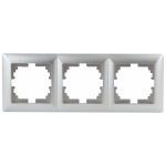 4-503-03 Intro Рамка на 3 поста, СУ, Solo, алюминий 4-503-03 Intro Рамка на 3 поста, СУ, Solo, алюминий