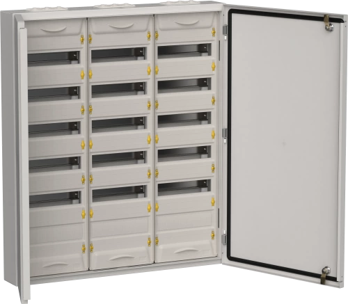 TITAN 5 Корпус мет. ЩРн-216 (3х72) 960х830х140 IP54 сер IEK