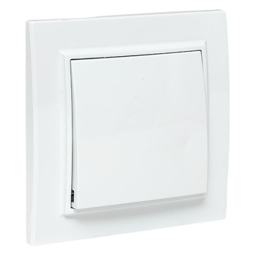 Минск Выключатель 1-клавишный СП,10А, белый EKF Basic Минск Выключатель 1-клавишный СП,10А, белый EKF Basic