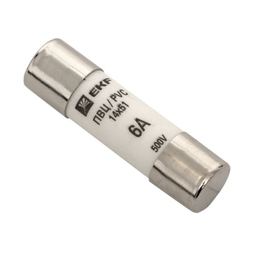 Плавкая вставка цилиндрическая ПВЦ (14х51) 6А EKF