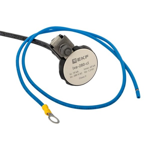 Ограничитель перенапряжения LVA-280B-CL (Uраб - 280 В) EKF Ограничитель перенапряжения LVA-280B-CL (Uраб - 280 В) EKF