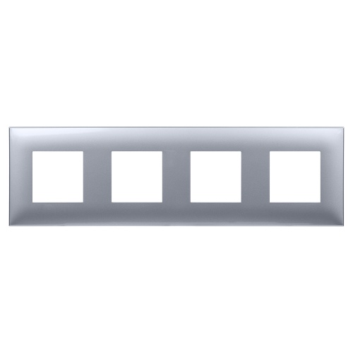 Рамка ARTLEBEDEV, "Avanti", "Закаленная сталь", 8 модуля