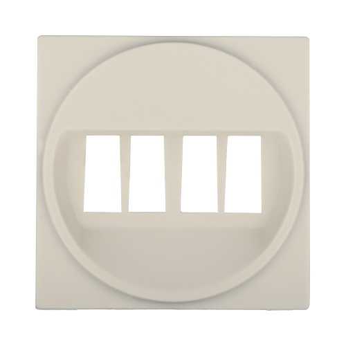 Накладка аудио-розетки (бежевый)