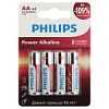 Батарейки Philips LR6P4B/51 АА алкалиновые 1,5v 4 шт. LR6-4BL Power (4/48/144/18432)
