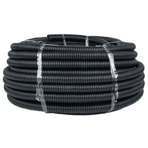 Труба гофр. ПНД с протяжкой d32 мм (50 м) черная EKF-Plast Труба гофр. ПНД с протяжкой d32 мм (50 м) черная EKF-Plast
