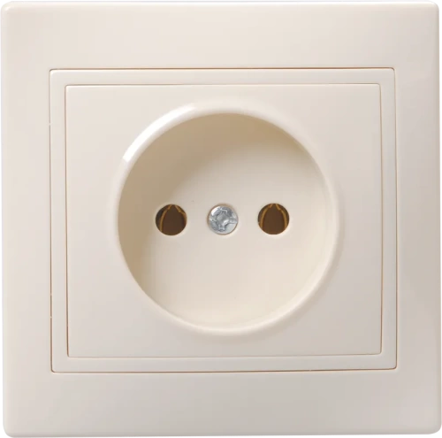 РС10-2-Км Роз. 1мес. без з/к и з/ш 10А кер. КВАРТА крем. IEK