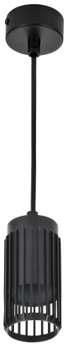 Светильник 4211 подвесной GU10 черный IEK