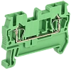 Клемма пружинная КПИ 2в-1,5 17,5А зеленый IEK