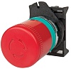 Кнопка аварийная грибовидная поворотная с индикацией д. 60 (упак. 10 шт)