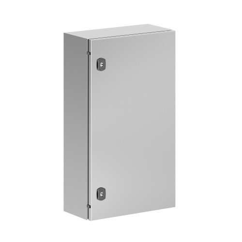 Корпус навесной STH с М/П из нержавеющей cтали AISI304 ВхШхГ 700x400x200 мм, с фланцем Корпус навесной STH с М/П из нержавеющей cтали AISI304 ВхШхГ 700x400x200 мм, с фланцем