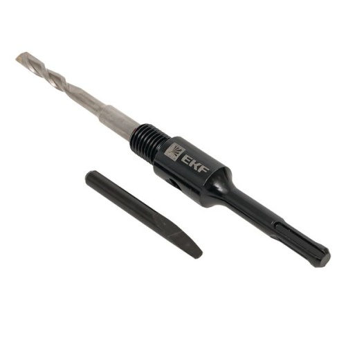Адаптер SDS-plus M16 с центровочным сверлом EKF Expert Адаптер SDS-plus M16 с центровочным сверлом EKF Expert