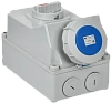 Розетка с мех. блок. ССИ-833 63А-6ч 220В 2P+PE IP67 IEK