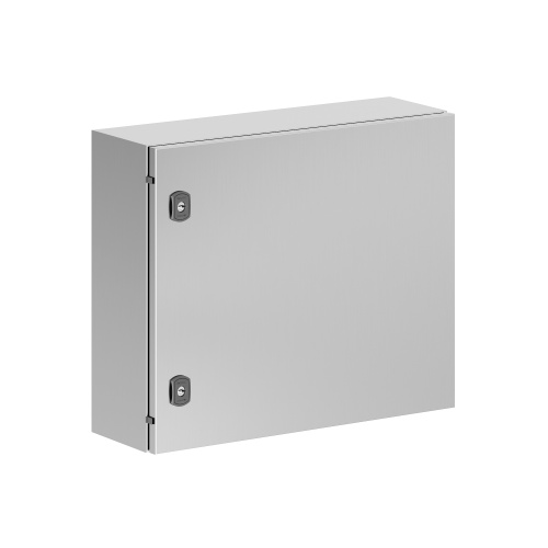 Корпус навесной STH с М/П из нержавеющей cтали AISI304 ВхШхГ 500x600x200 мм, с фланцем