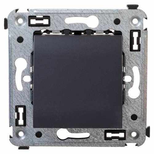 Вывод кабеля из стены "Avanti", "Черный матовый"