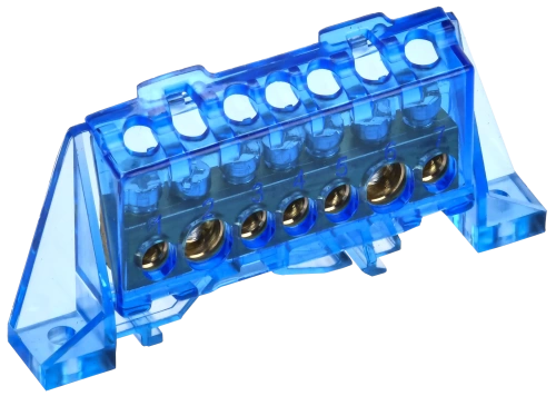 TEKFOR Шина N "ноль" в комб. изол. "Стойка" 8х12-7-С IEK