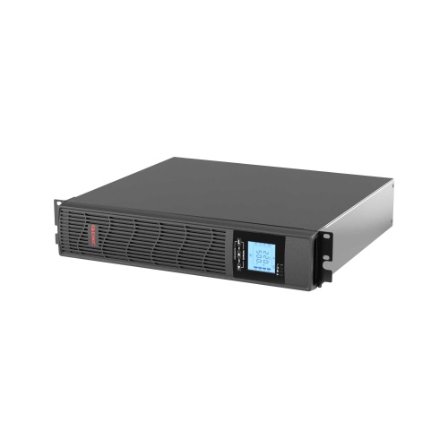 Линейно-интерактивный ИБП ДКС серии Info Rackmount Pro, 1000 ВА/800 Вт,1/1, EPO, USB, RJ45, 3xIEC C13, Rack 2U, SNMP/AS400 slot, 2x7Aч