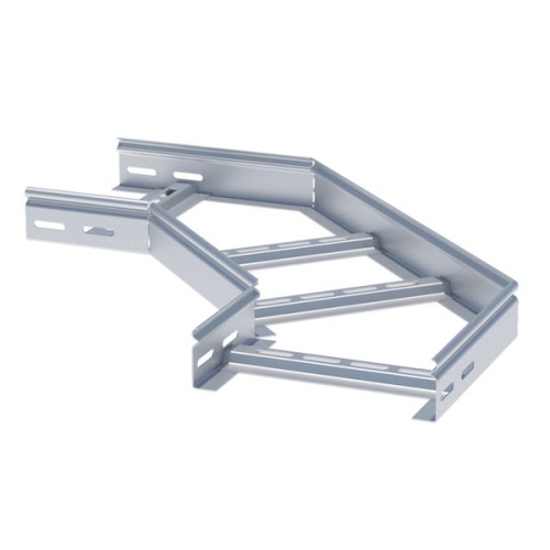 Угол 90 град. горизонтальный для лестничного лотка 100x400 мм EKF Угол 90 град. горизонтальный для лестничного лотка 100x400 мм EKF