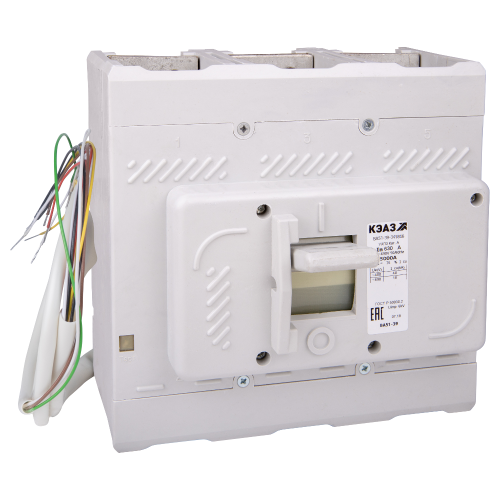 Выключатель автоматический ВА51-39-344716-250А-2500-690AC-НР400AC-УХЛ3-КЭАЗ Выключатель автоматический ВА51-39-344716-250А-2500-690AC-НР400AC-УХЛ3-КЭАЗ