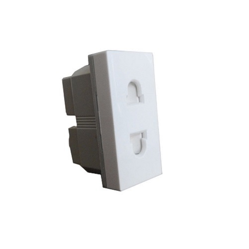 Розетка 250В 10А без з/к, шторки 45х22,5мм(бел.) LK45 Розетка 250В 10А без з/к, шторки 45х22,5мм(бел.) LK45