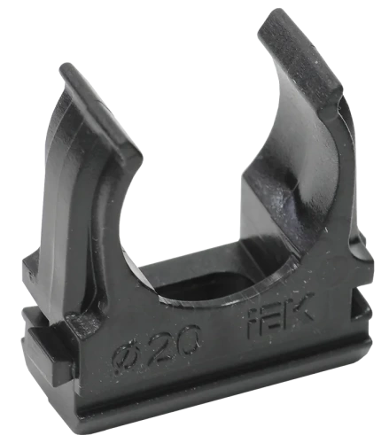 Держатель с защёлкой CF20 ЧЕРНЫЙ   IEK