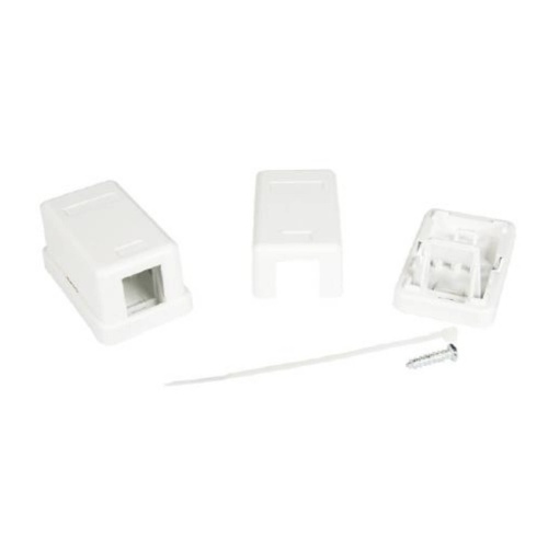 Универсальная розетка, 2 порта для модулей Keystone Универсальная розетка, 2 порта для модулей Keystone