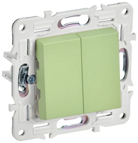 SKANDY Выключ. 2-кл. 10А SK-V04M мятн. IEK