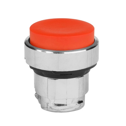 A4-PJ-4  Головка кнопки с выступ. толк. красная металл ZB4BL4