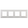 14-5004-01 Эл/ус ЭРА Рамка на 4 поста, Эра Elegance, белый