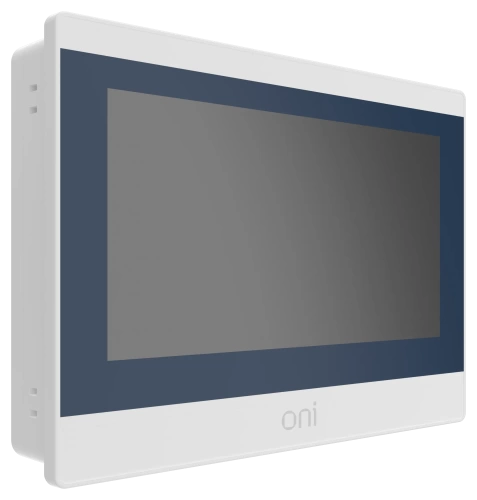 Панель оператора производительная 7" с сенсорно-резистивным диспл. и пласт. корпусом; ЦПУ 1ГГц 2-яд. Corteх A7; экран 16:9 (1024×600); 24-бит; 1хType-C OTG USB 1 USB Slave Port/U-disk; 1хRS485/232/422 1хRS485 1хRS232; 24В DC lite ONI
