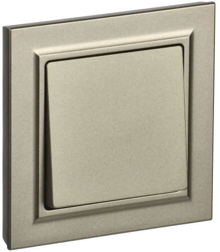 BRITE Выключ. 1-кл. 10А в сб. ВСР10-1-0-БрШ шамп. IEK BRITE Выключ. 1-кл. 10А в сб. ВСР10-1-0-БрШ шамп. IEK