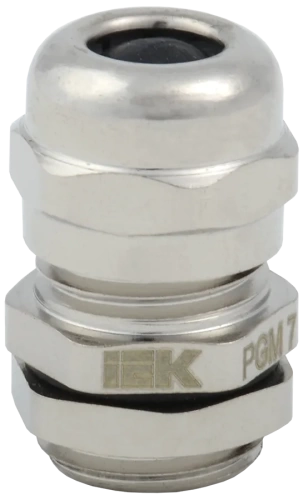 Сальник PGM 7 метал. диаметр проводника 3-6мм IP68 IEK