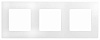 ETIKA Рамка 3-мест. бел.