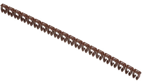 Маркер откр. тип KE 4-6мм2 символ "1" (500шт/упак) IEK