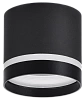 Светильник 4016 накл. потолочн. GX53 черный IEK