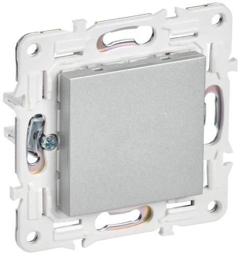 SKANDY Заглушка с суппортом SK-C01S сереб. IEK