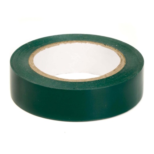 Изоляционная лента толщиной 0,13X15 10M Зеленая (упак. 200 шт)