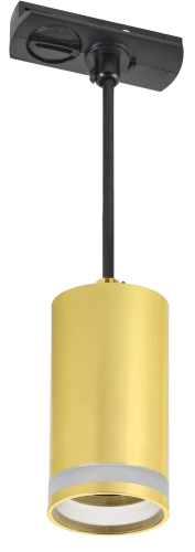 Светильник 4117 декор. трековый подвесной GU10 золото IEK