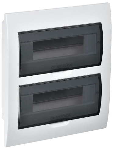 Бокс в нишу IP41 ЩРВ-П-24 модуля  пластик GENERICA
