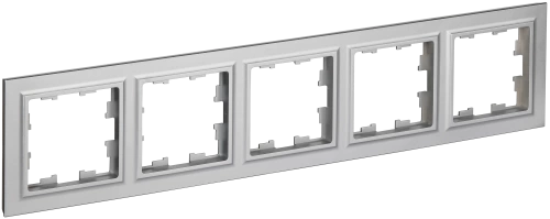 BRITE Рамка 5-мест. РУ-5-БрА алюм. IEK BRITE Рамка 5-мест. РУ-5-БрА алюм. IEK