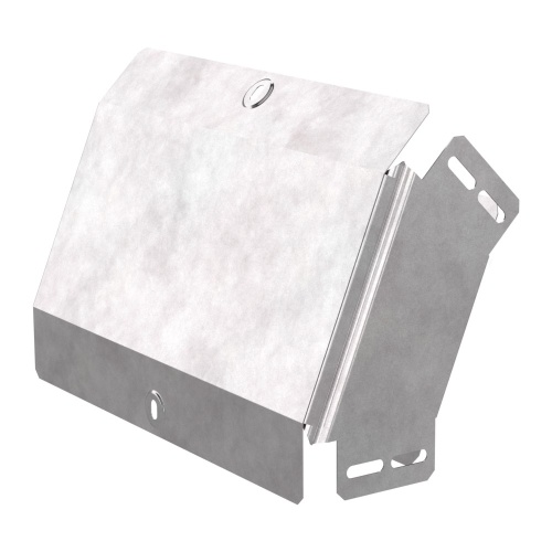 Угол вертикальный внешний 45 градусов с крышкой Стандарт 300х80 Промрукав