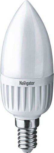 Лампа светодиодная Navigator LED 94 492 NLL-C37-7-230-4K-E14-FR свеча матовая