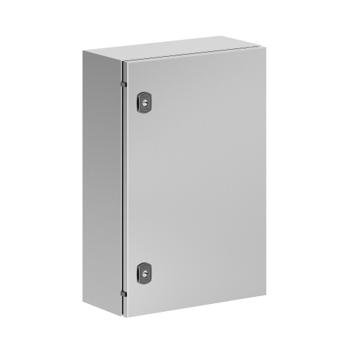 Корпус навесной STH с М/П из нержавеющей cтали AISI304 ВхШхГ 600x400x200 мм, с фланцем