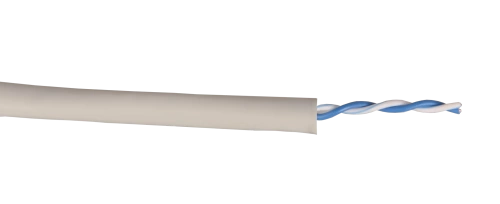 Каб. в. п. U/UTP кат. 5E 1 пара PVC 1м сер. GENERICA