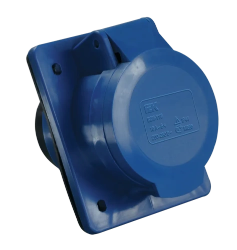 Розетка встраиваемая 423 2Р+Е 32А 220В IP44 ИЭК Розетка встраиваемая 423 2Р+Е 32А 220В IP44 ИЭК