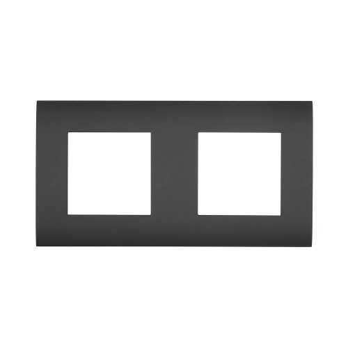 Рамка 2-постовая (черный бархат) LK45 Рамка 2-постовая (черный бархат) LK45