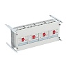 Комплект для внутренней вертикальной установки 3п YON MNX630 (W) REAR с задним расположением контактов Ш=800 мм В=300 мм RAM power