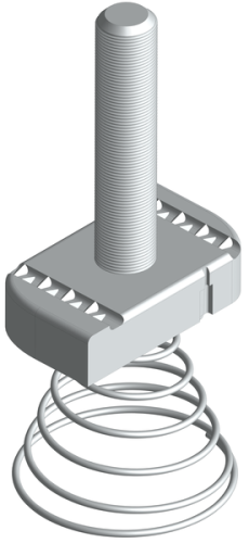 STRUT-болт 8х50 с конусной пружиной EKF