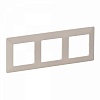 Valena LIFE.Рамка "Слоновая кость".3-постовая универсальная