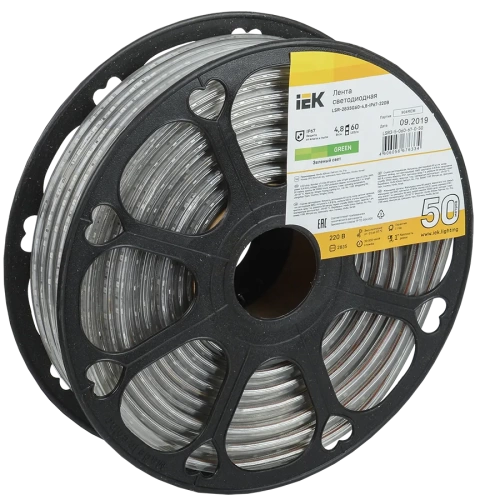 Лента LED 50м LSR-2835G60-4,8-IP67-220В IEK