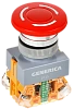 Кнопка D7-ZS "Грибок" d=22мм 1з+1р пов. с фикс. кр. GENERICA